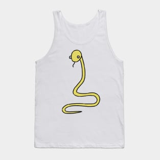 Yellow snake drawing Tank Top
